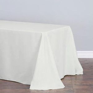 Ivory Rectangular Tablecloth